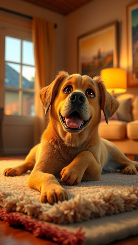 A Dog's Comfort: Moments of Unconditional Love