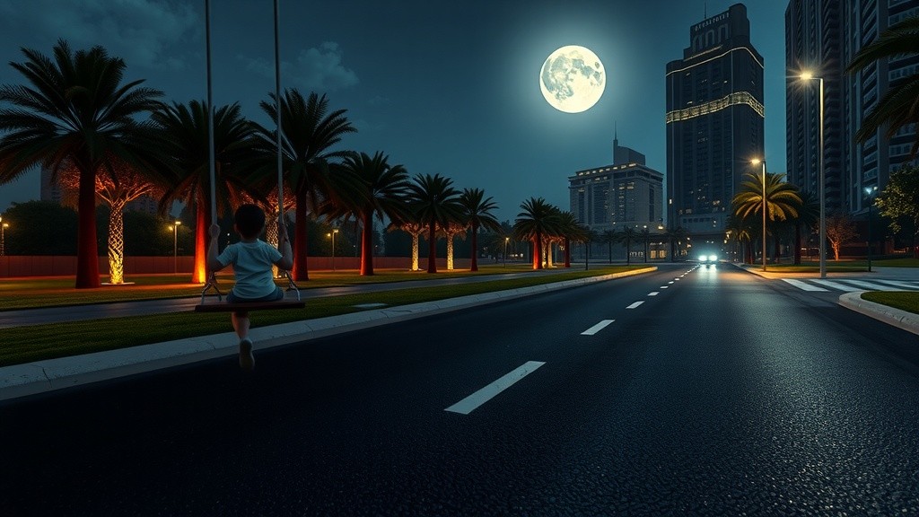 Dubai's Midnight Adventure: The Story of a Black Supra