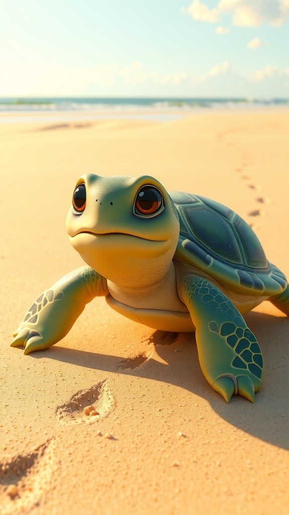 The Brave Little Turtle