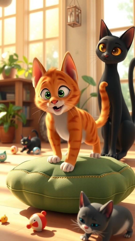 Whiskers and Snowball: A Friendship Story