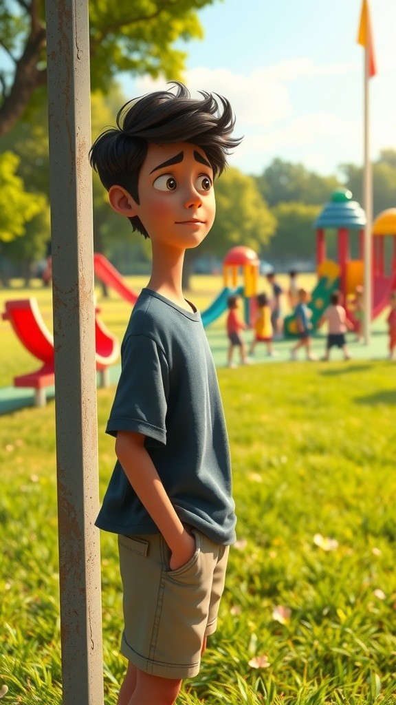 A Moment of Kindness in the Park