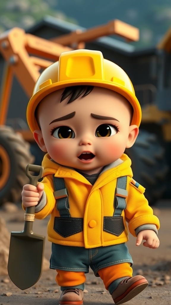 Bayi Penambang: Petualangan di Lokasi Tambang