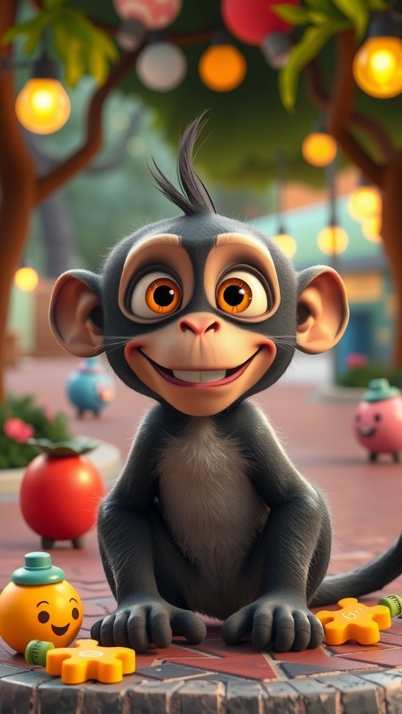 नन्हा जीनियस बन्दर की कमाल एंट्री!