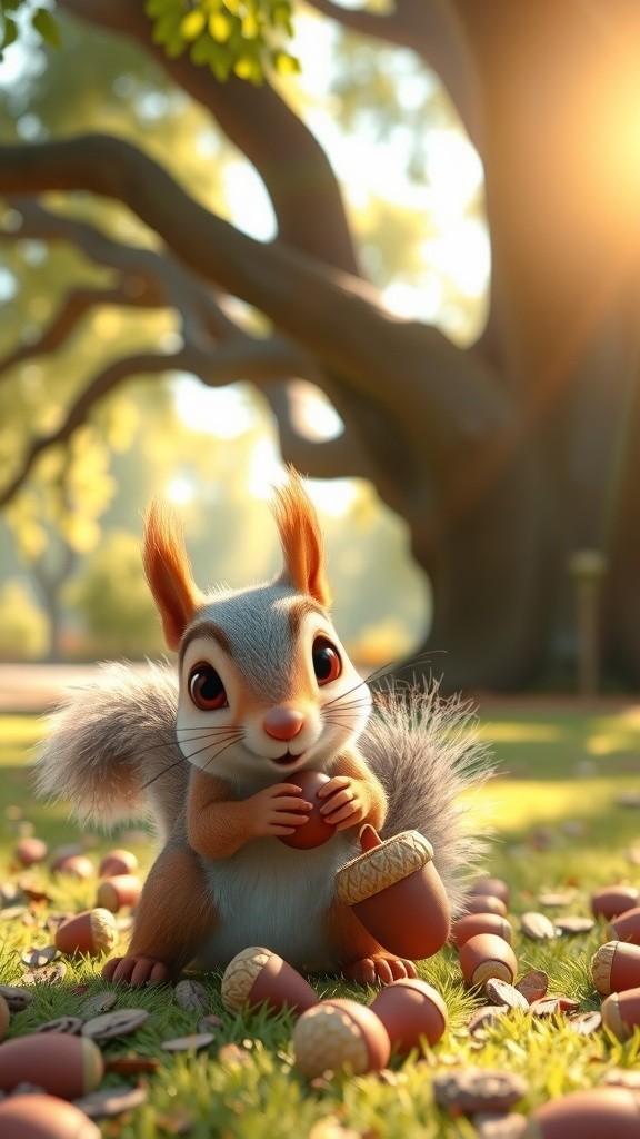 Squeaky's Acorn Dilemma