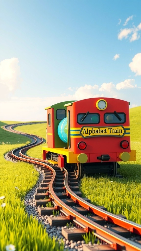 Alphabet Adventure: The Joyful Train Ride!