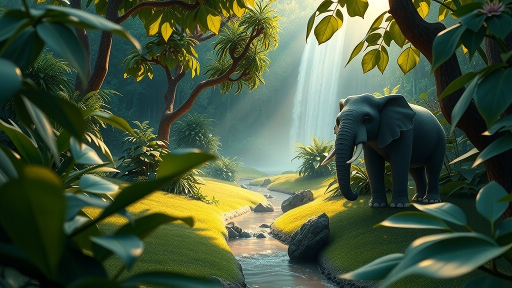 मिलकर पानी बचाते हाथी दोस्तों की कहानी