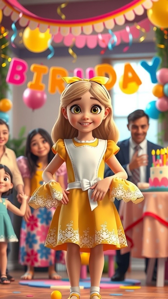 Yashaswini's Birthday Surprise with a Talking Parrot