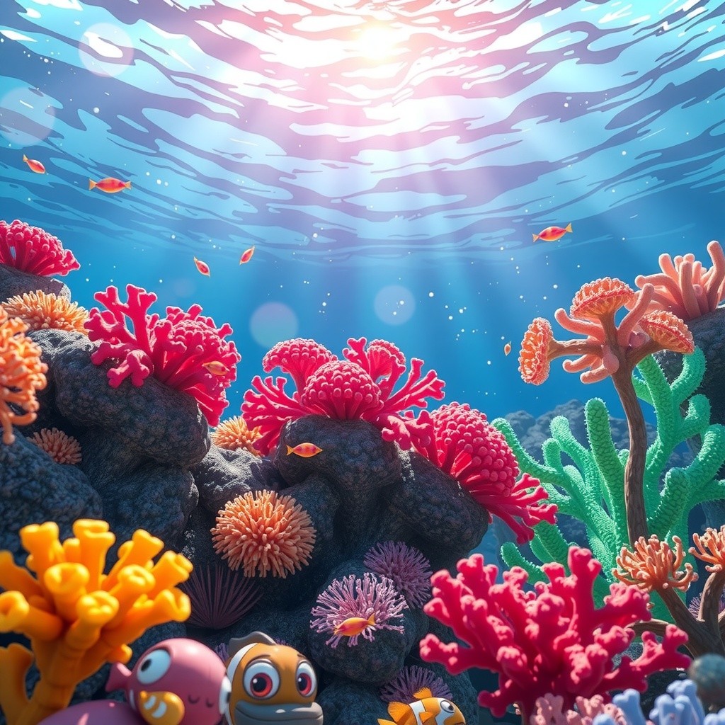 Bubble Fish Jamming to Jalebi Baby in the Ocean!