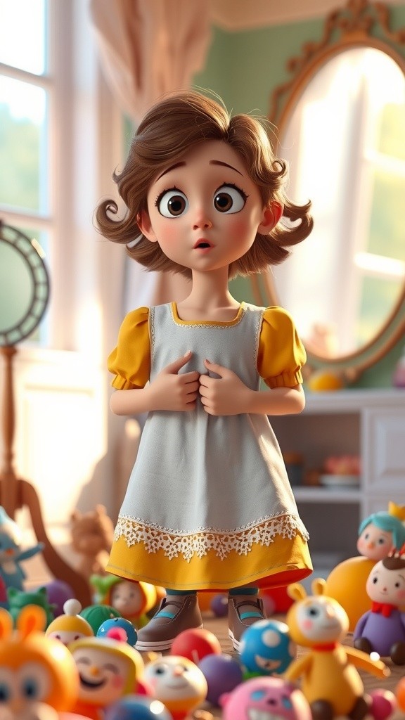 Kekacauan Gian Jadi Cewek: Hari Pertama di Tubuh Shizuka!