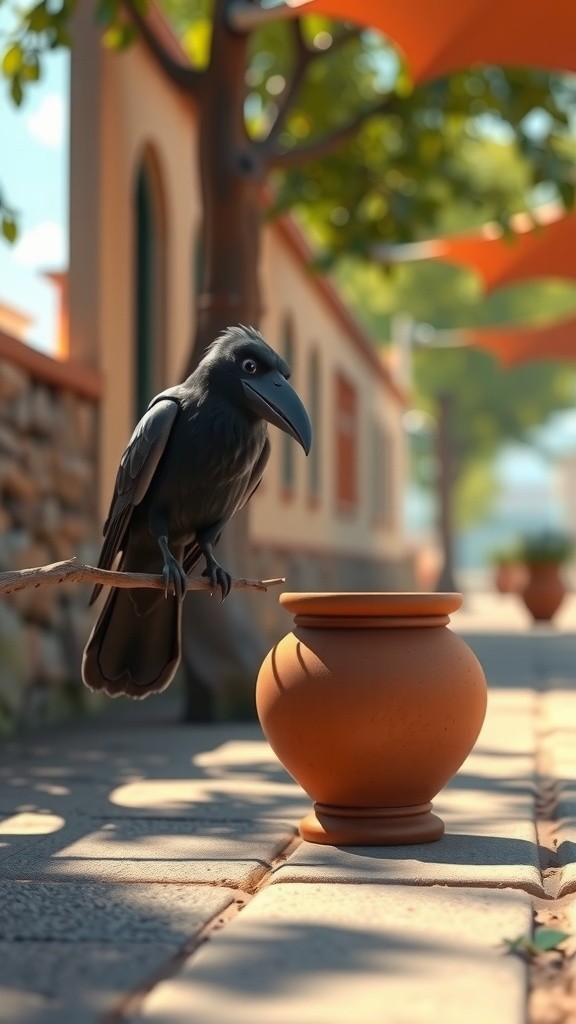 कौवा और उसकी हाइजीनिक दुविधा