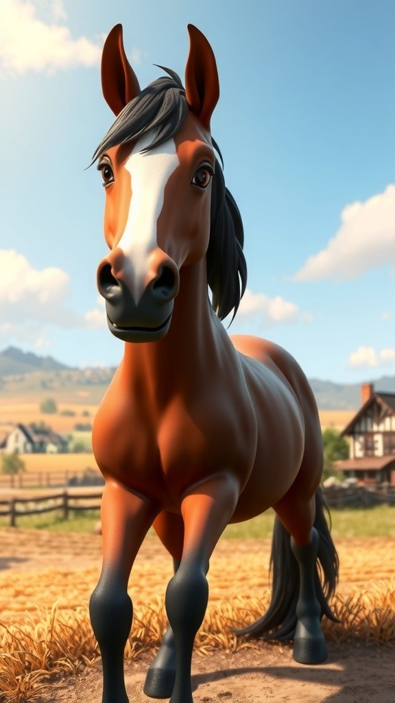 किसान और घोड़े की सीख