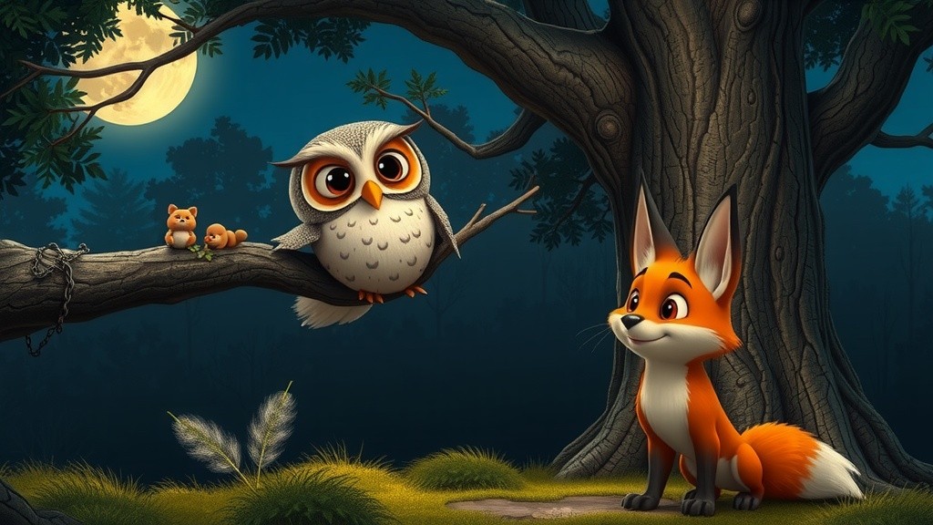 Fino's Moonlit Journey