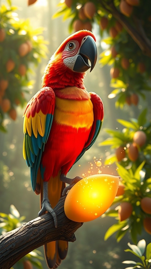 तोता और कबूतर का आम उगाने का सफर