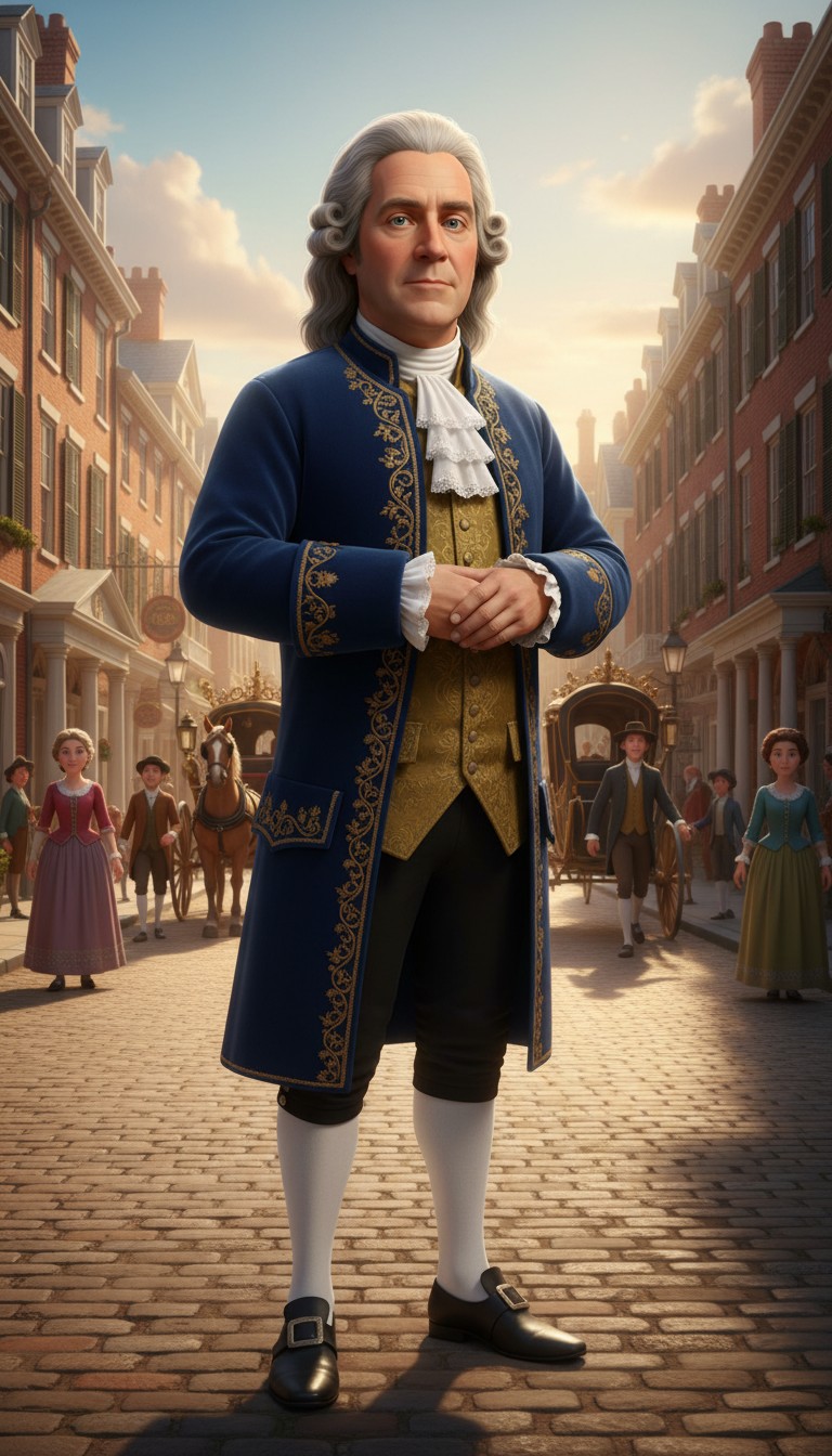 Benjamin Franklin: An Encounter with the Marvels of the 21st Century