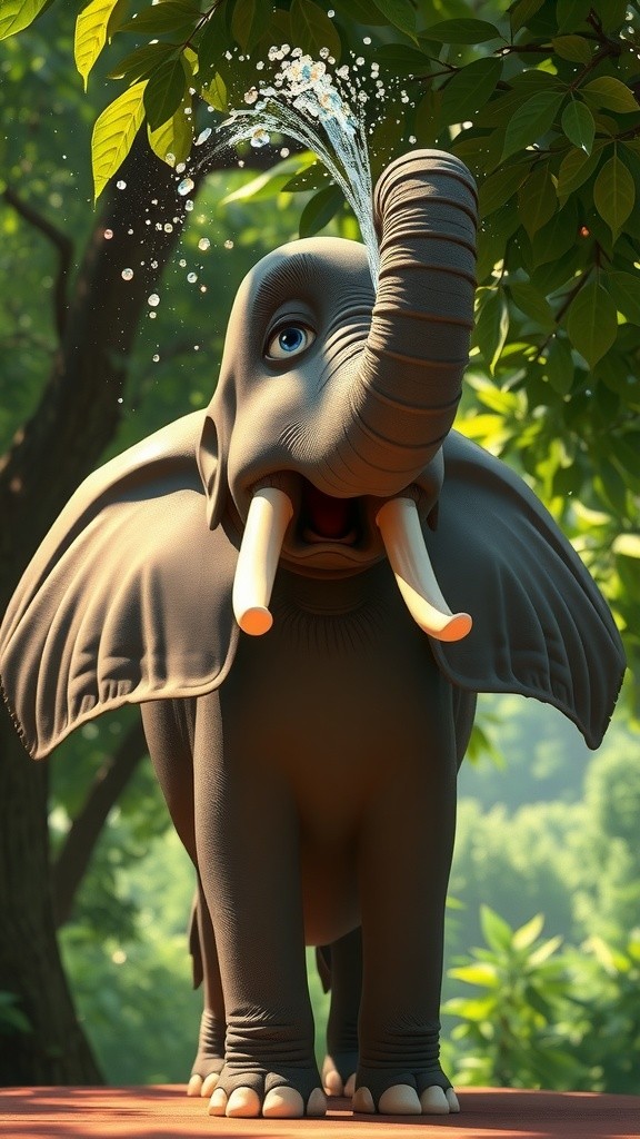 घमंड का सबक: चंपा और गजराज की दोस्ती