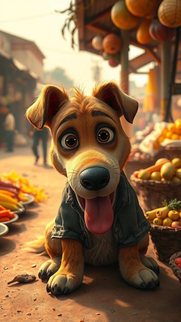 The Brave Little Puppy