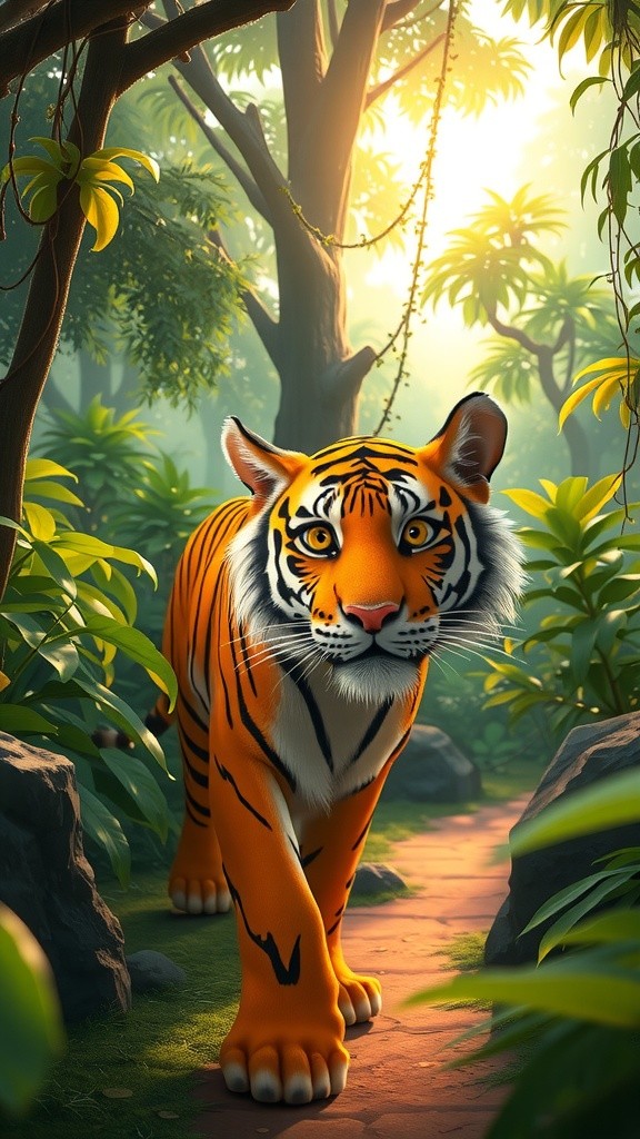 The Tiger and the Mouse: An Unexpected Friendship