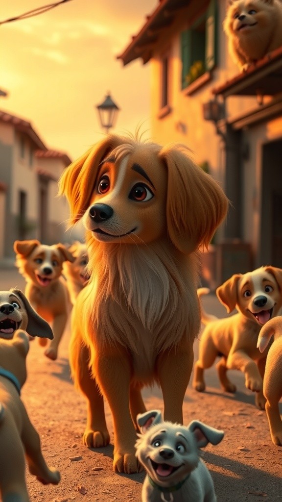 The Brave Puppy: A Journey of Determination