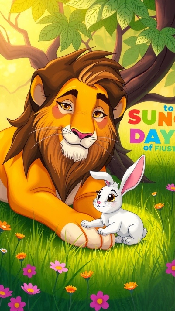 चतुर खरगोश और डरपोक सिंह