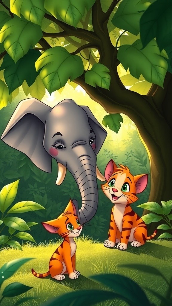 Haathi Aur Billi Ki Mazedaar Dosti