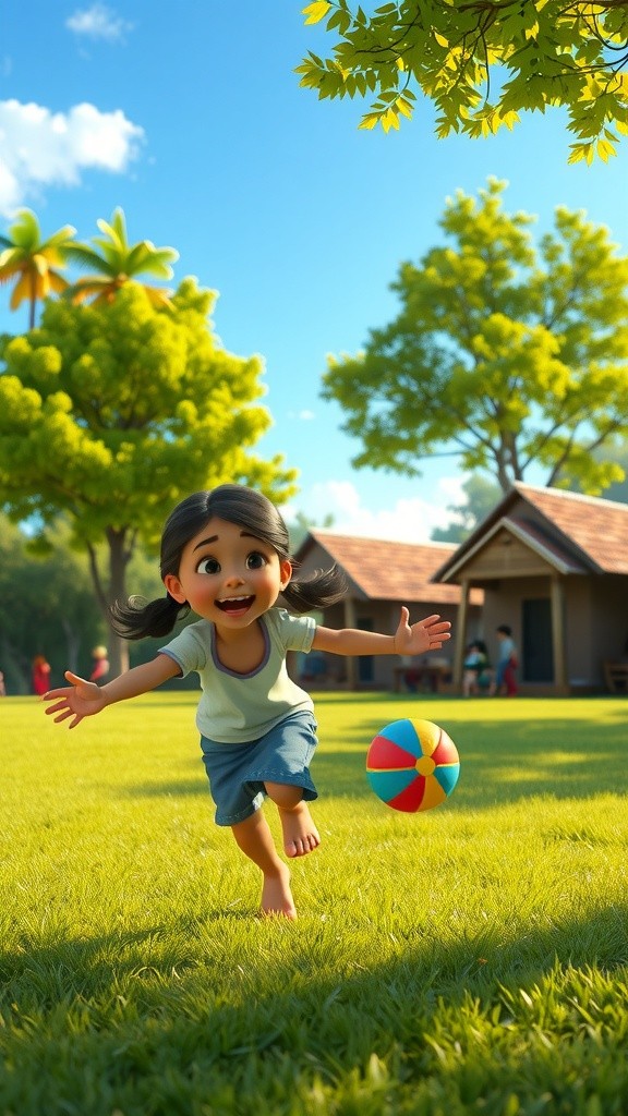 माया की बहादुरी: गांव की हीरो