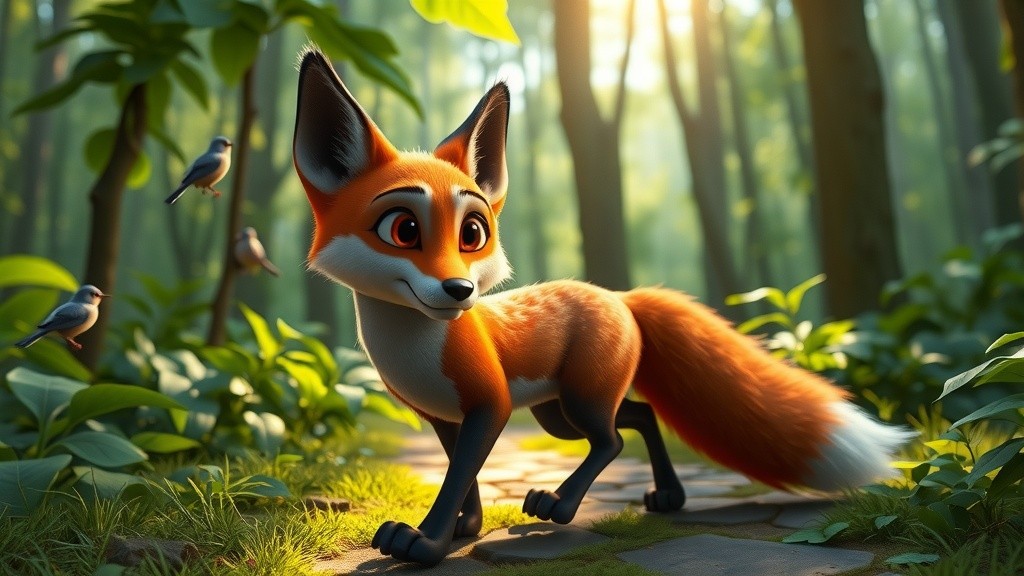 The Fox and the Grapes - A Kid's Story