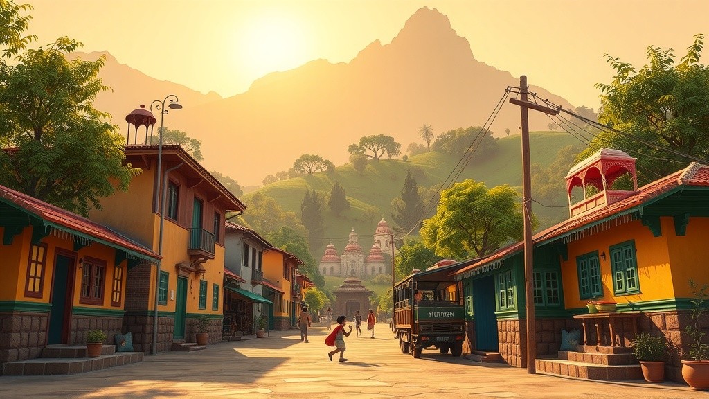 खुशीपुर: एकता और सहयोग की कहानी