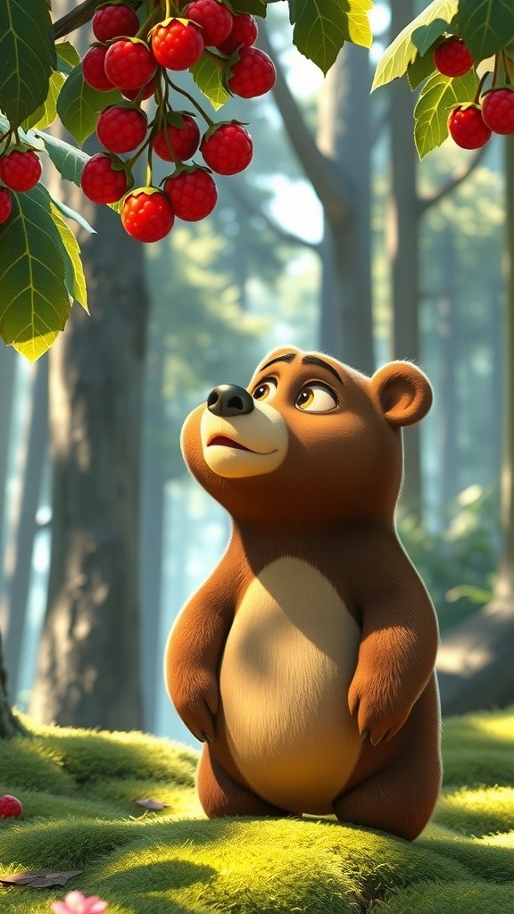 Bear Stuck in Tree Story