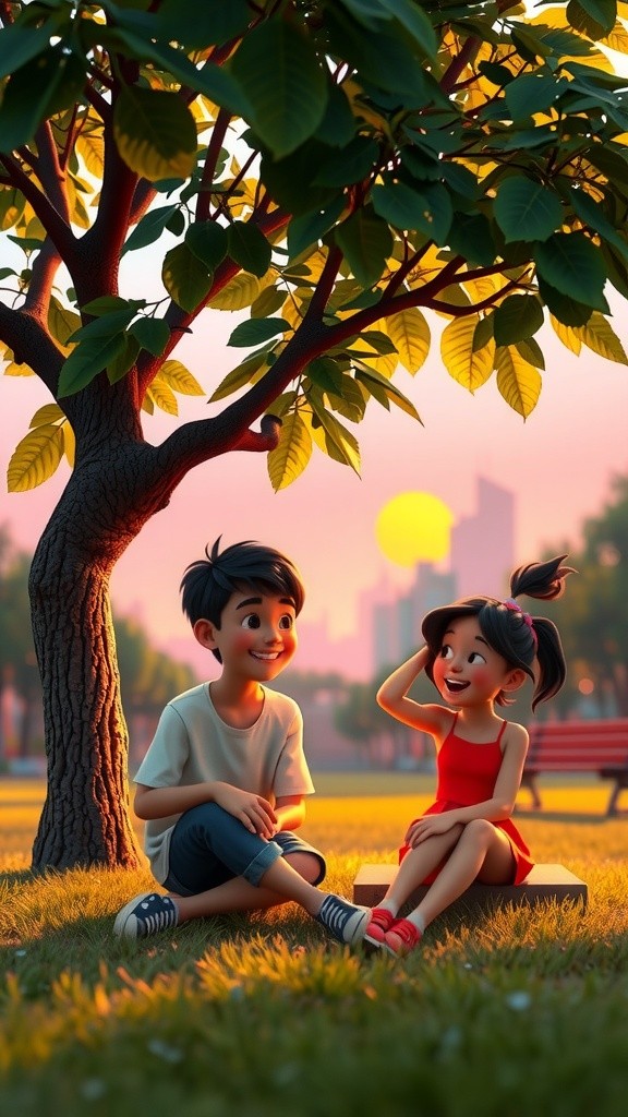 Teen Bhai aur Kavya ki Dosti