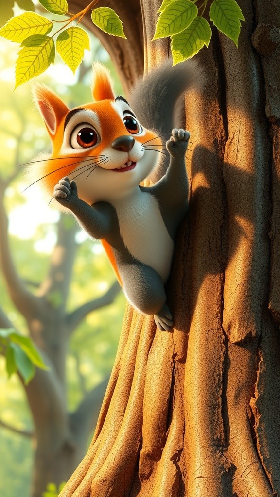 सच्चे दोस्त: गिलहरी और कछुआ