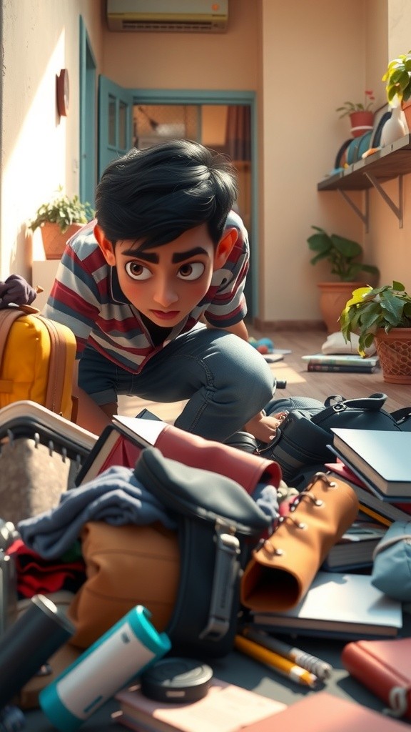 किशन और मिनी की बैग खोज