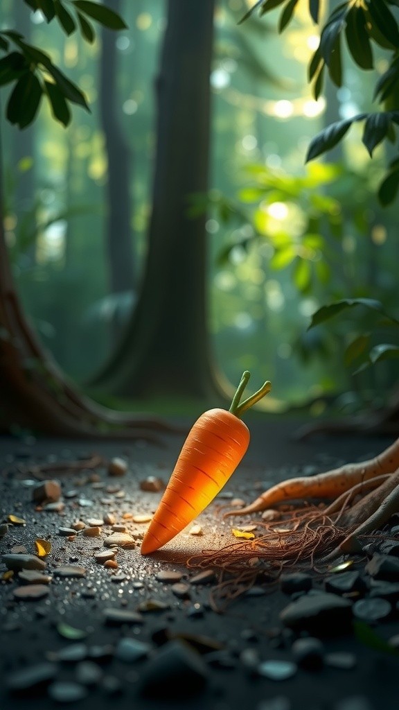 टिंकू खरगोश और जादुई गाजर की कहानी