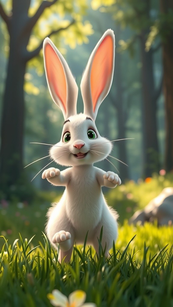 मोमी: तेज़-तर्रार खरगोश की कहानी