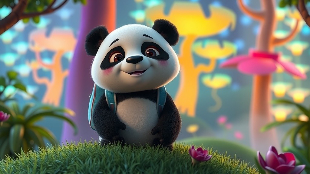 Panda's Playful Jungle Adventure!