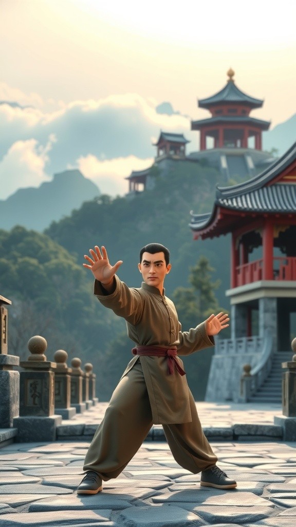 The Little Monk and His Monkey: A Journey to Mastery