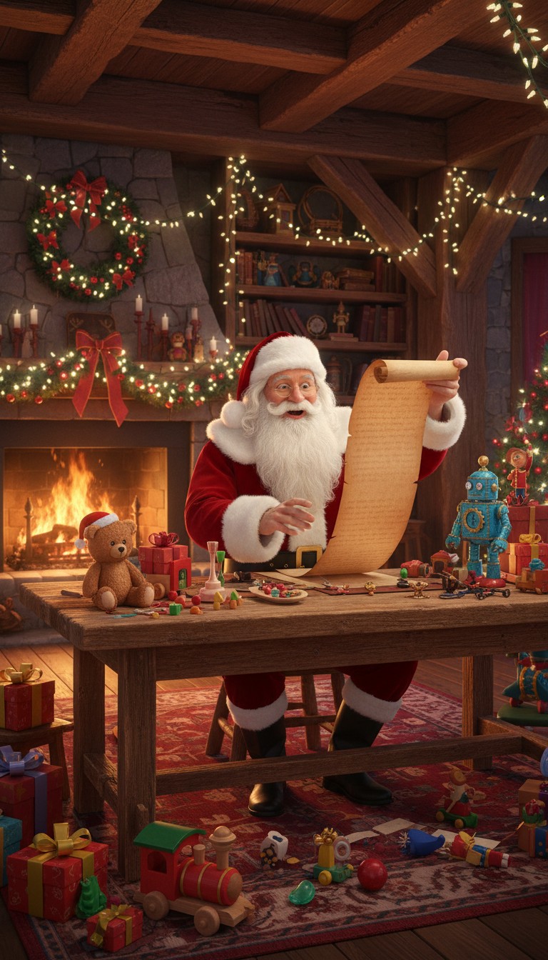 Santa's Special Message for Alice