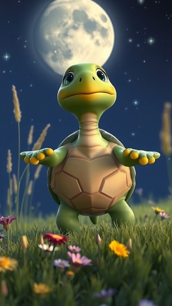 The Enchanted Tortoise's Dream