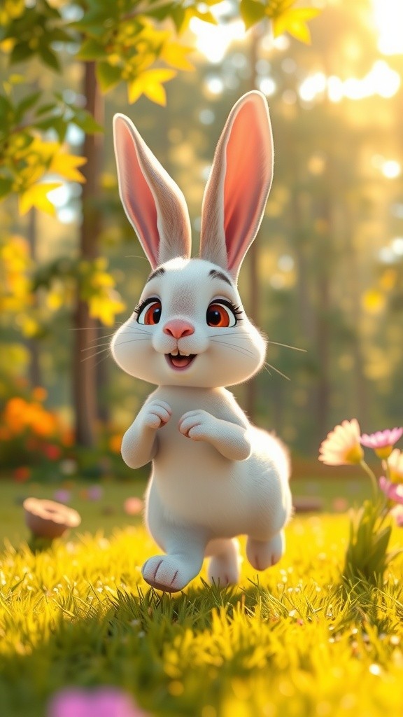 तेज खरगोश और दयालु कबूतर की कहानी