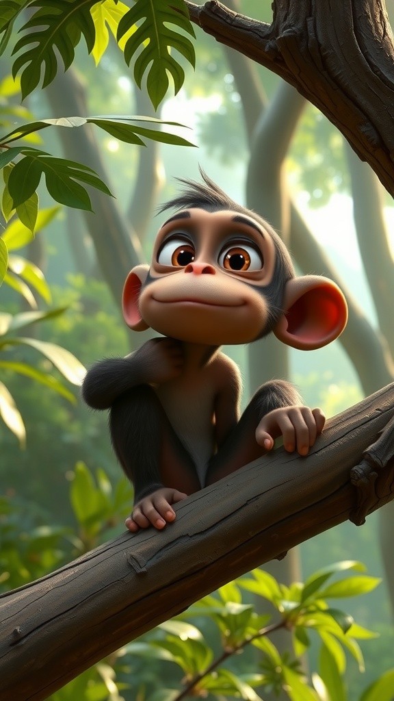 Akal se Jeet: Bandar aur Sher ki Kahani