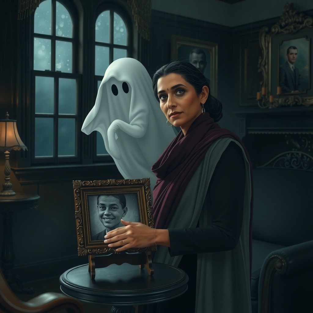 The Widow's Weeping Blood