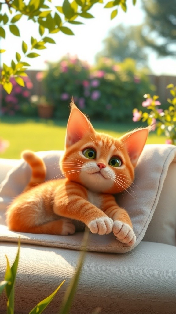 Cat Dashes into the Jungle