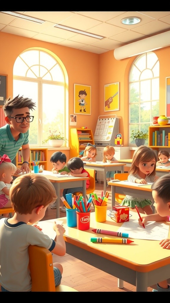 Creativity in Action: Kids' Art Class