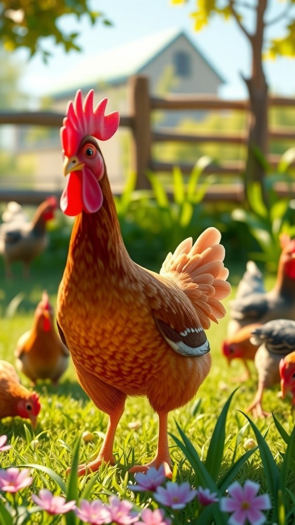 The Clever Fox and Brave Rooster!