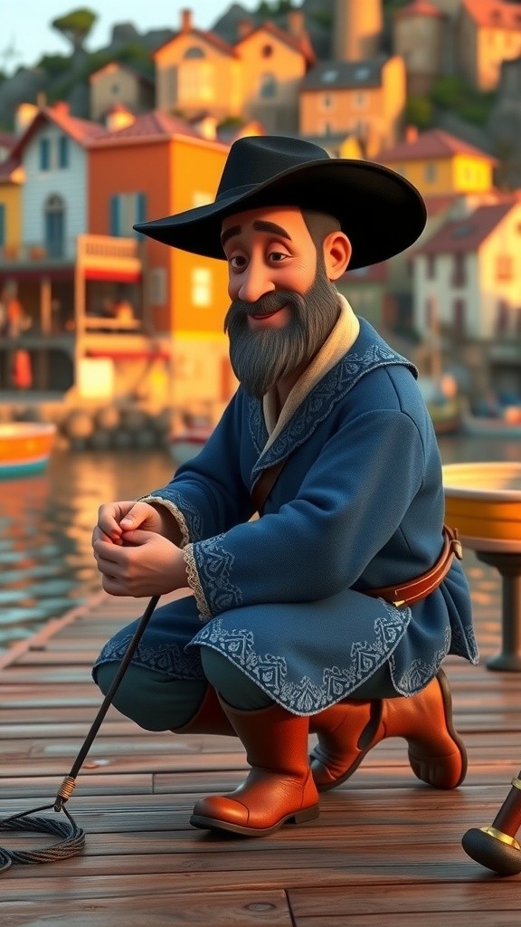 The Fisherman's Encounter with a Mermaid