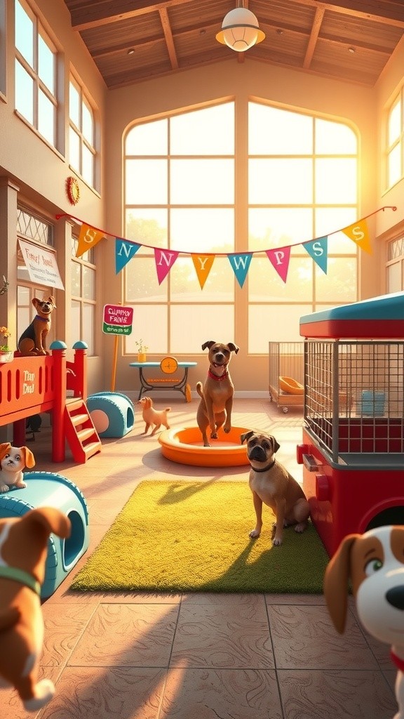 Serene Moments at Sunny Paws: A Cozy Animal Sanctuary