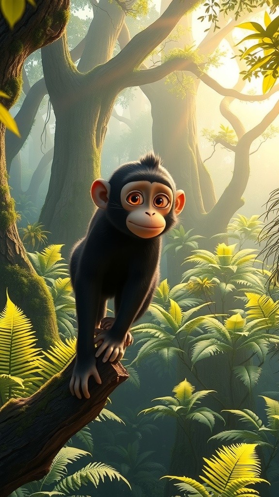 Momo si Monyet Pintar dan Lomba Makan Pisang