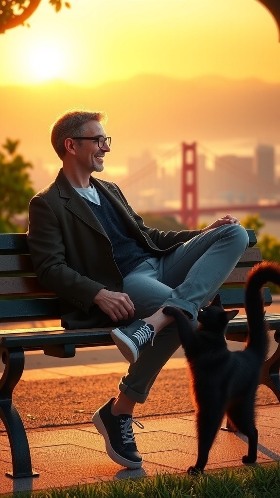 Hari-hari Bersama Kucing Saya, Shadow, di San Francisco