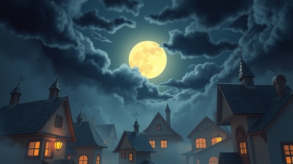 چاندنی گاؤں کا راز: محبت اور خوف کی کہانی