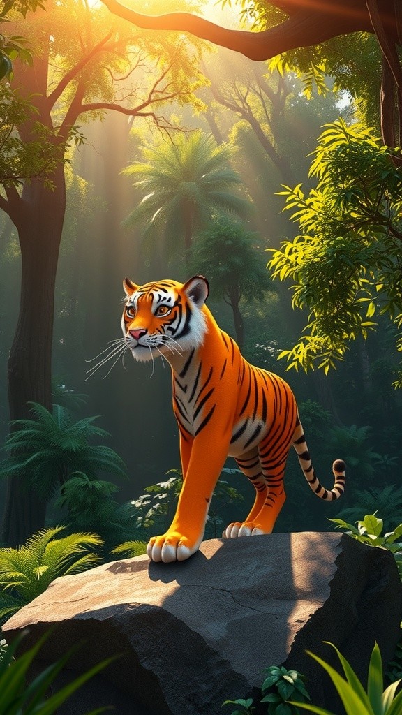 Meet Majah: The Majestic Bengal Tiger!