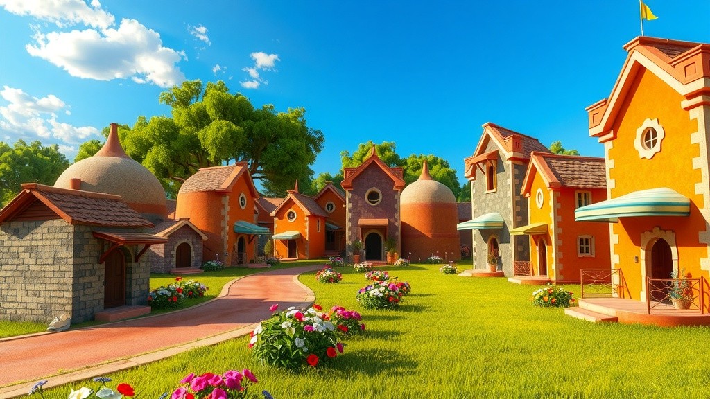 जादुई छाता और तीन दोस्तों की साहसिक यात्रा